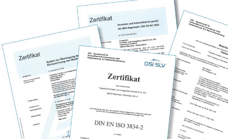 Zertifikate